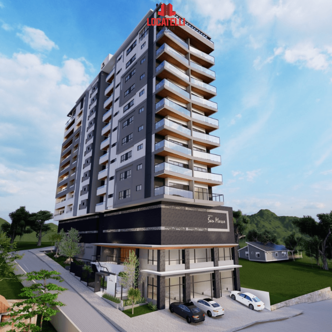 A modern brick house with a two-car garage, well-manicured lawn, and clear blue sky in the background.