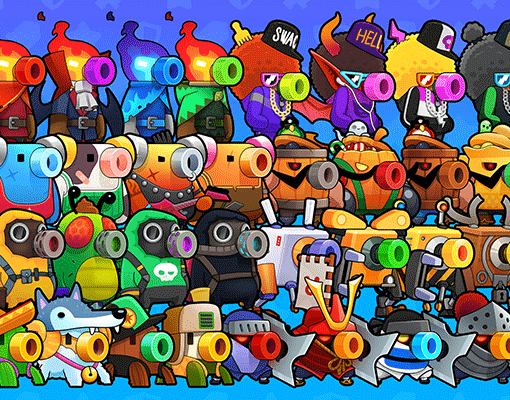 2D CHARACTERS – CASUAL1 by LAYERLAB (LayerLab, layerlab) – create cute and casual-style 2D characters for your game. Available now on LayerStore.