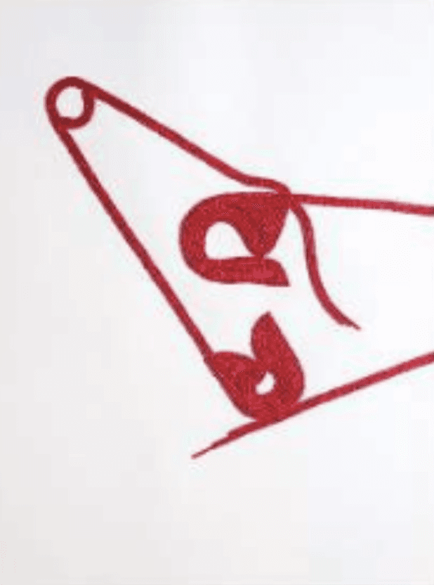 herd of sheep on road painting