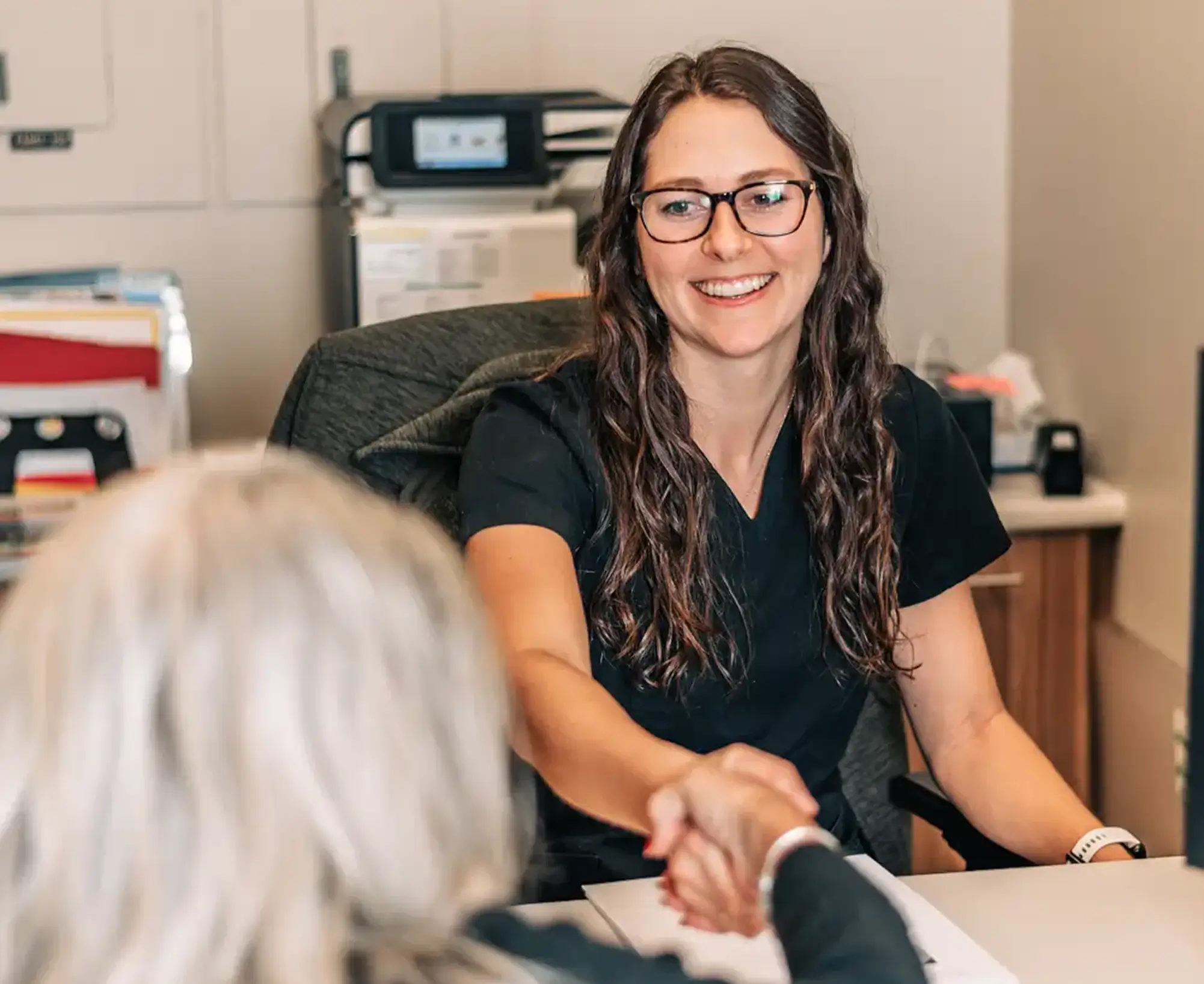 Summit View Dental Centre brand photography featuring people in a professional setting website showcase detailed