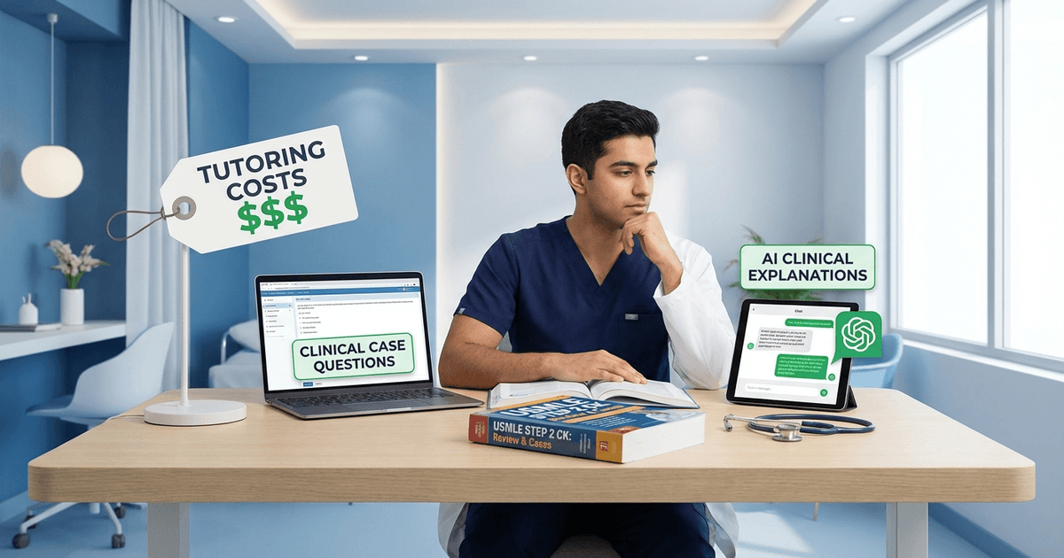 Cover: USMLE Step 2 CK Tutoring: What It Costs, What It Covers, and Whether You Actually Need It (2026)