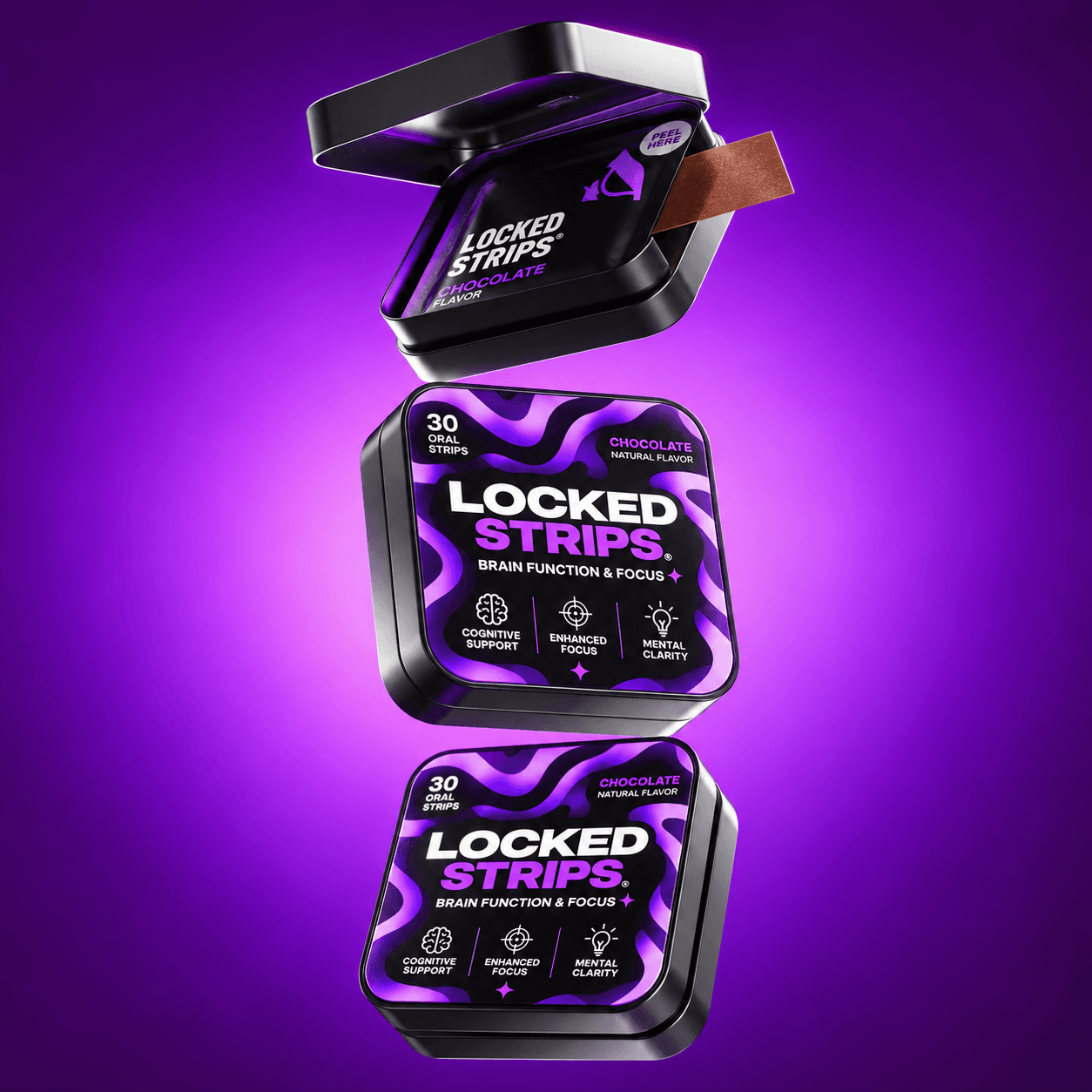 hero photo — chocolate tins