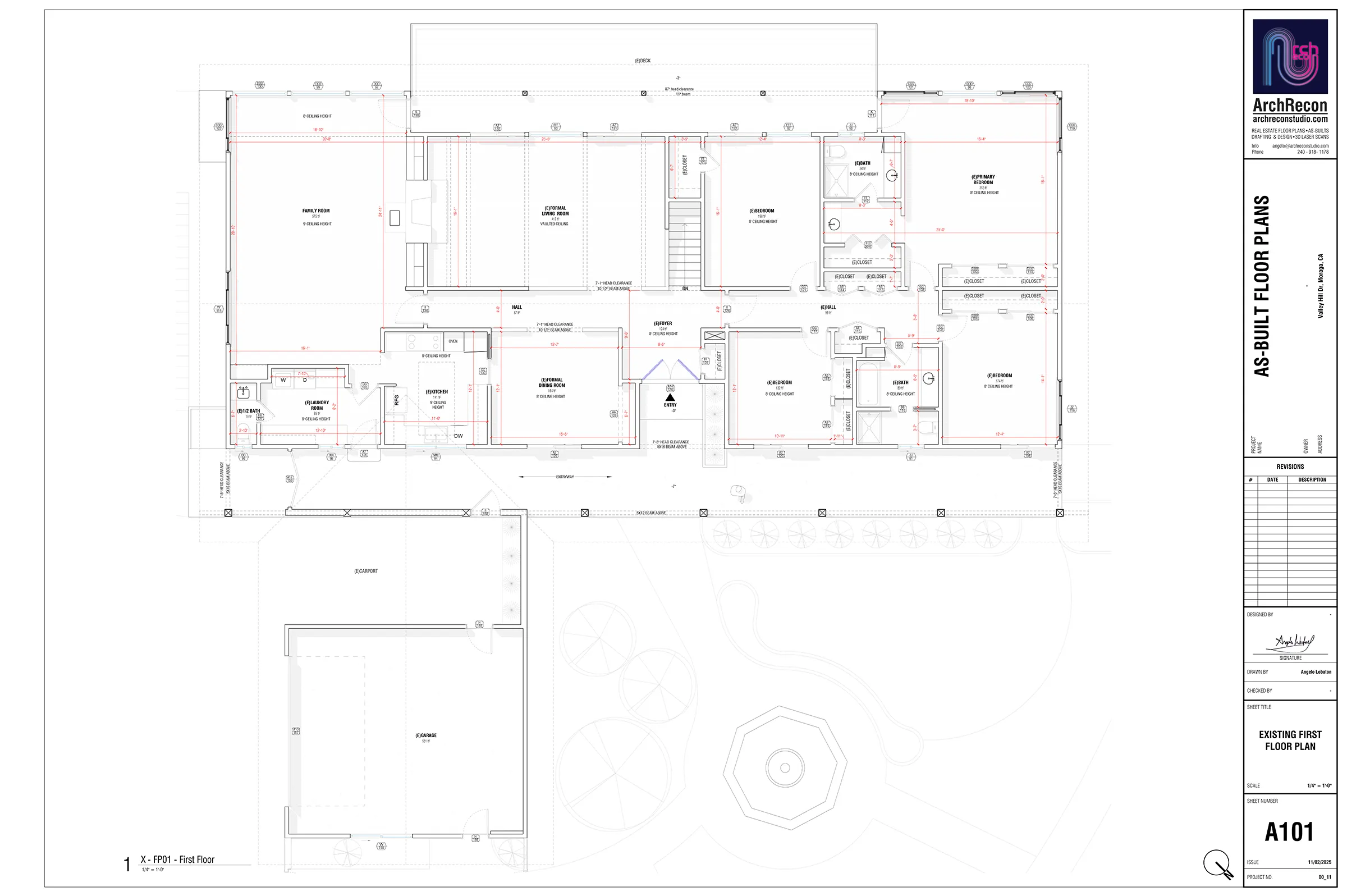 Valley Hill Drive As-Built Doc 01