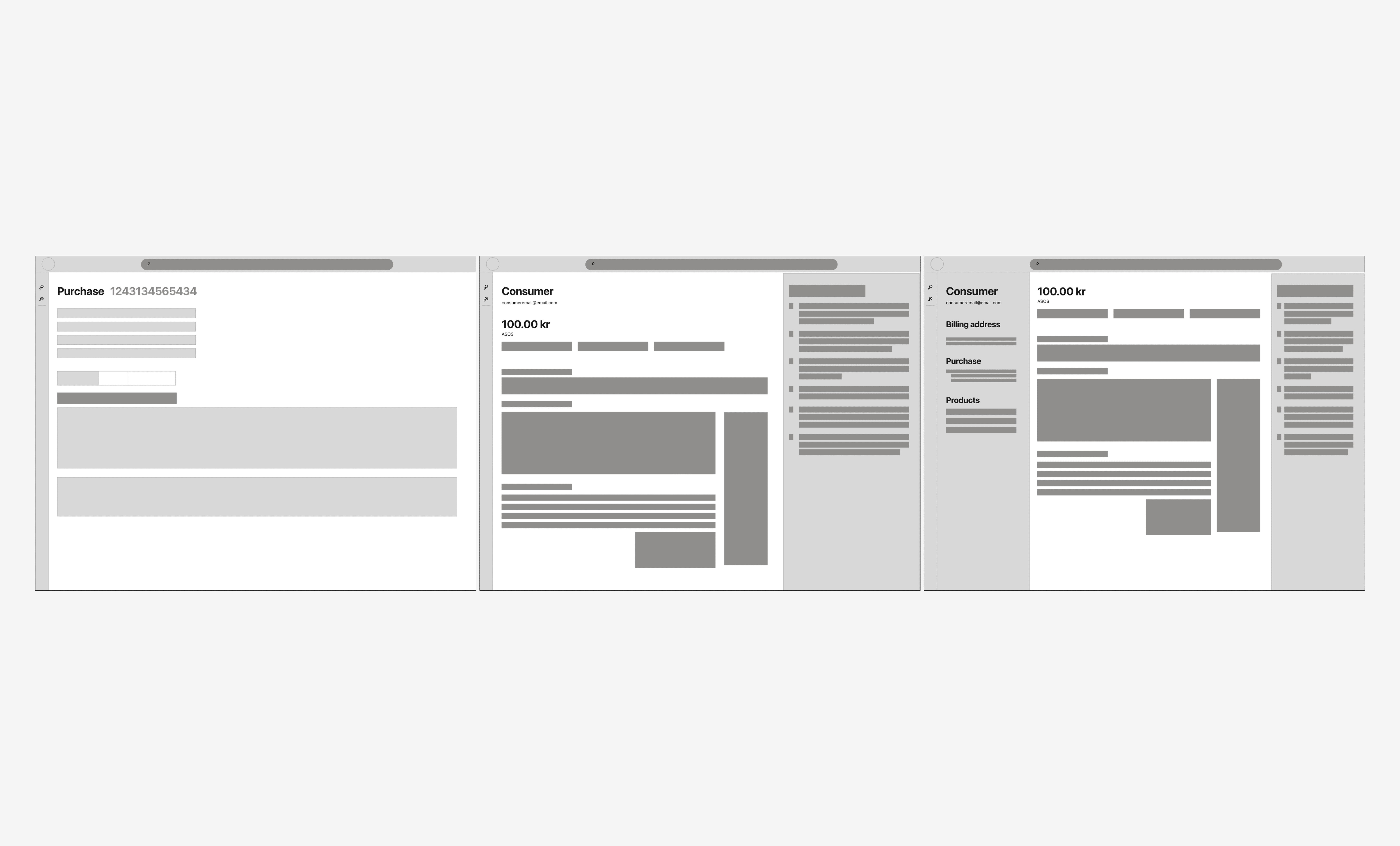 Wireframe platform designs