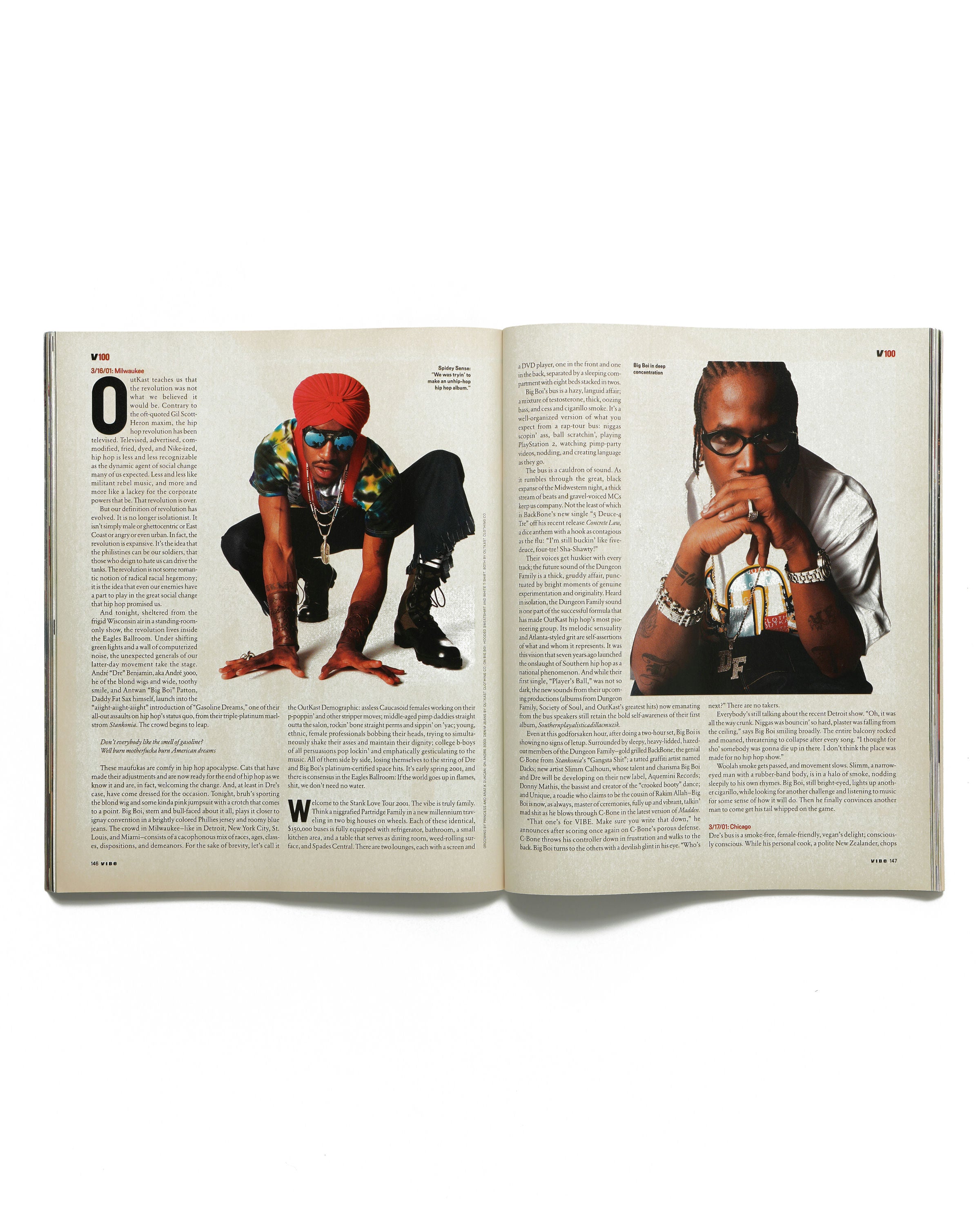 VIBE - September 2001 - Insert