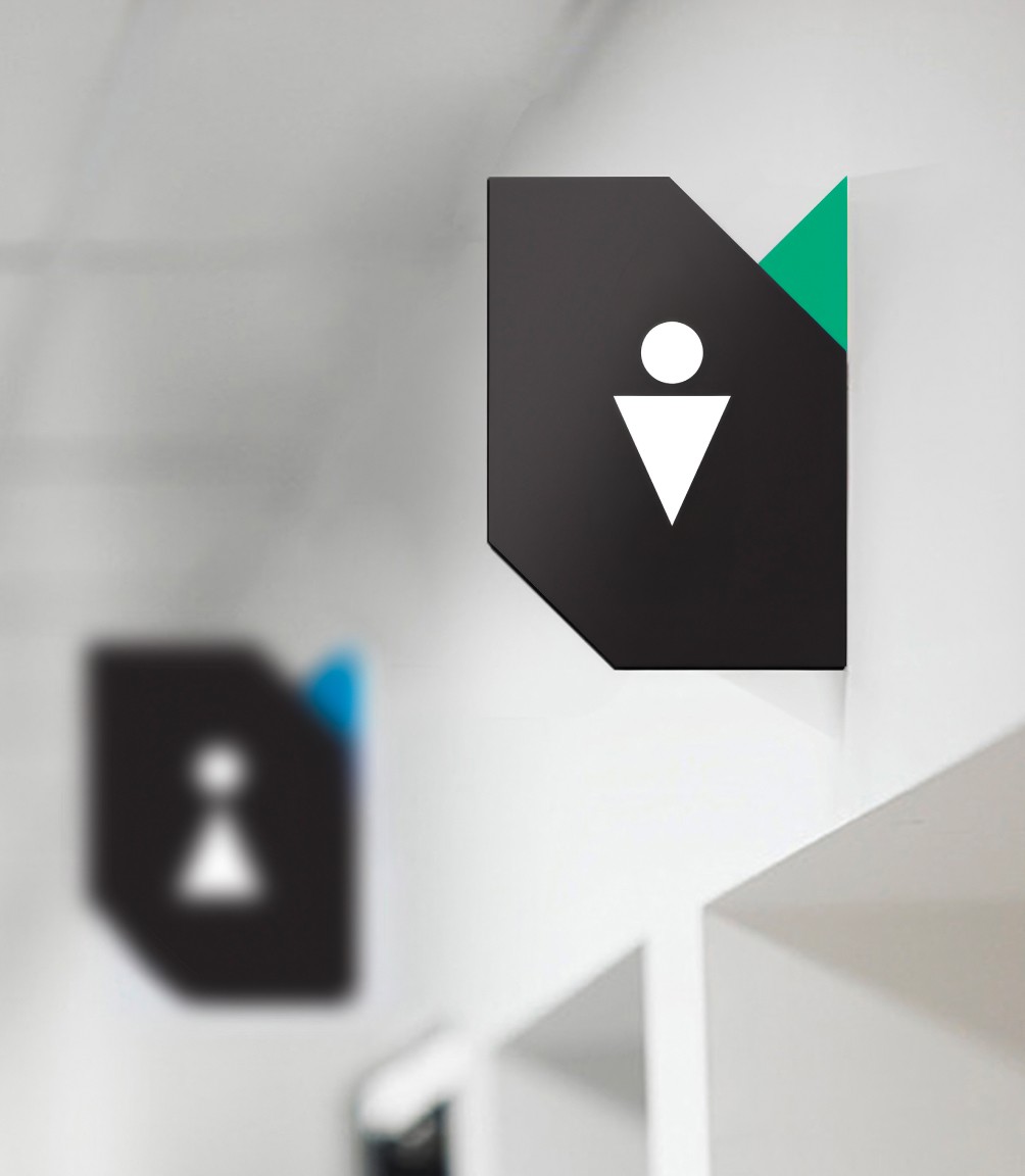CNN Business Arabic CNNBA Branding Wayfinding Signage