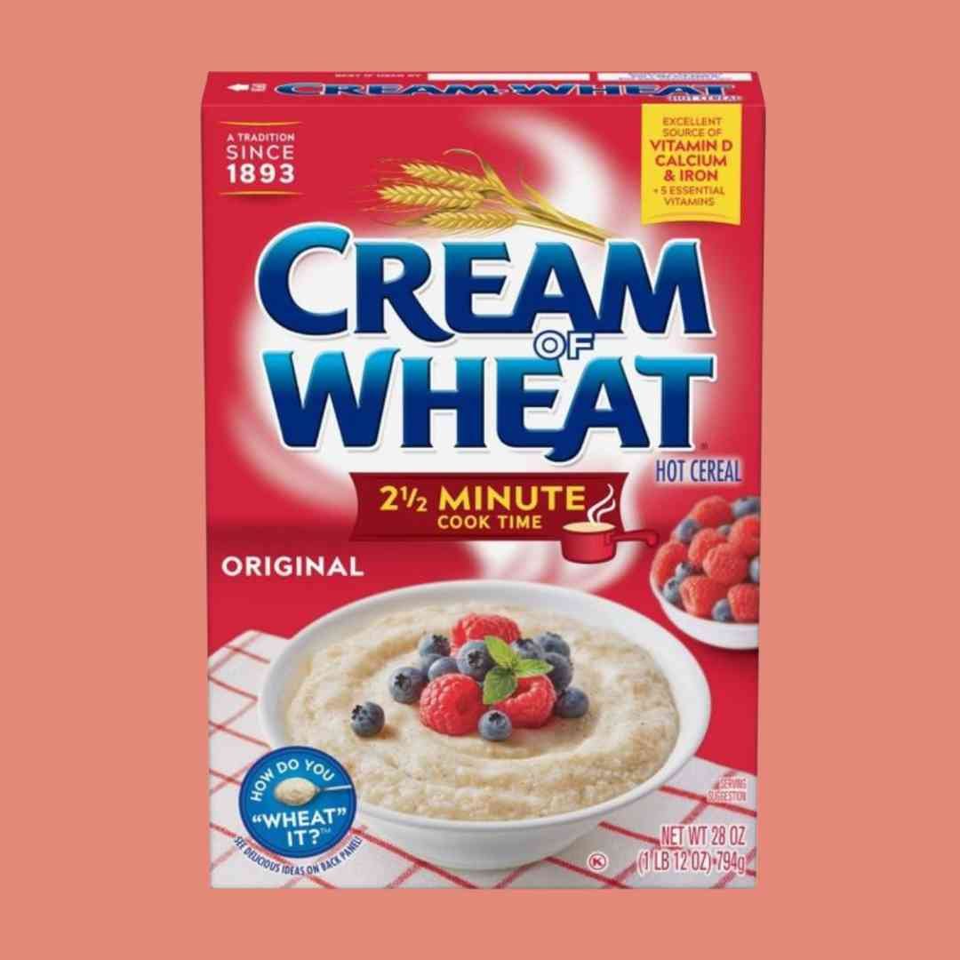 Gestational Diabetes Food List: Cereal - High Glycemic Index - Cream Wheat