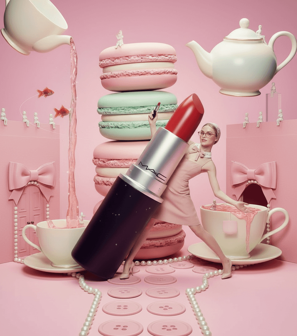 scene4-ai product photography-lipstick campaign creation-high fashion model in a surreal aquarium-4