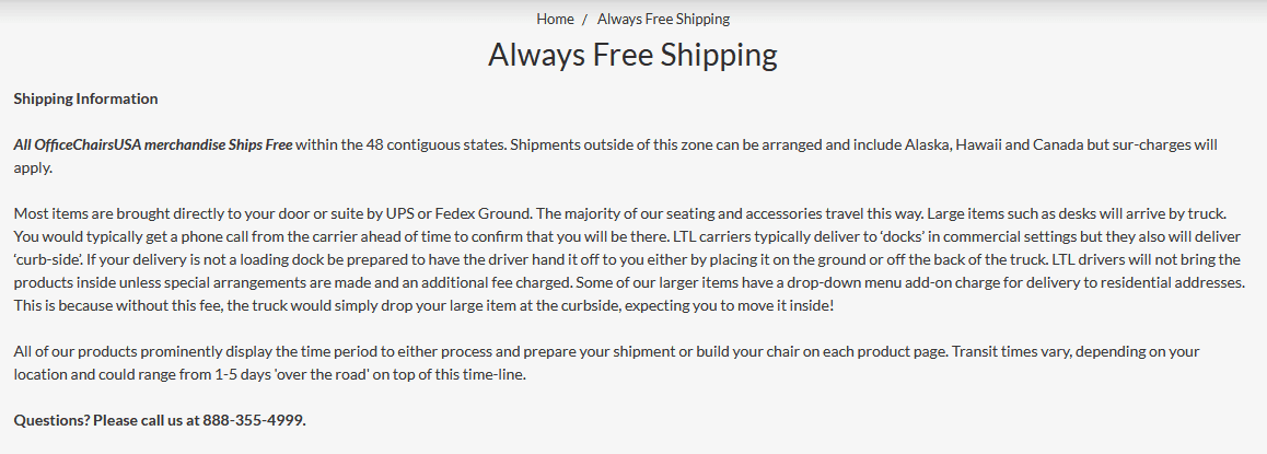 Free shipping a solution to cart abandonment rate