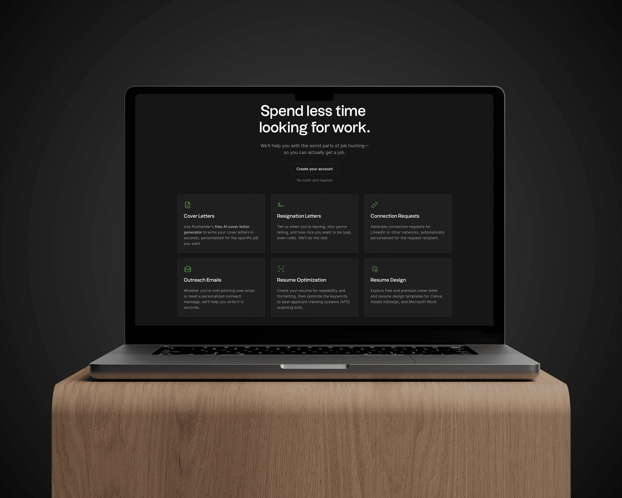 A two screens from the hair salon website