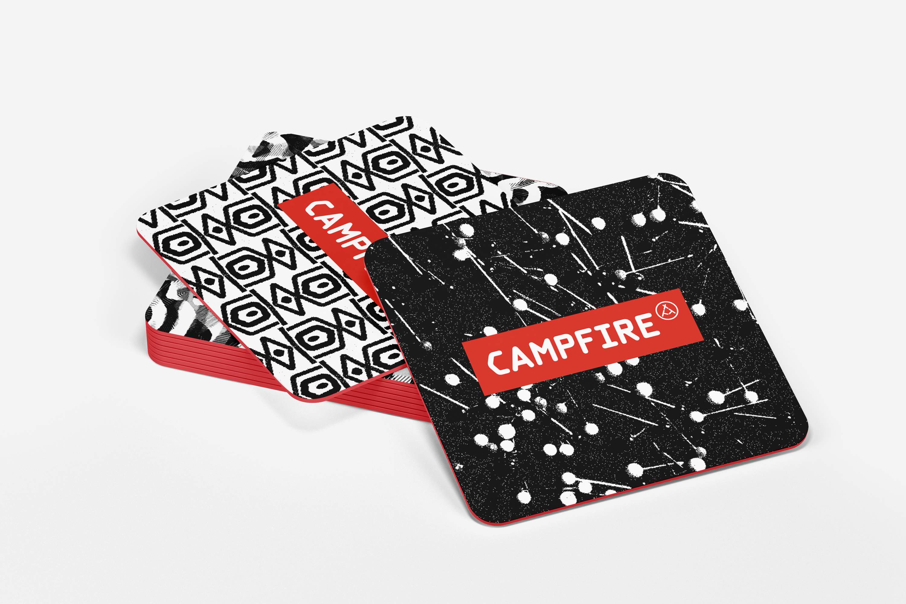 Campfire Coasters