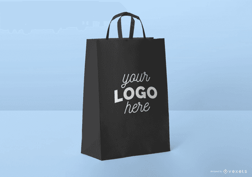 bag logo mockup