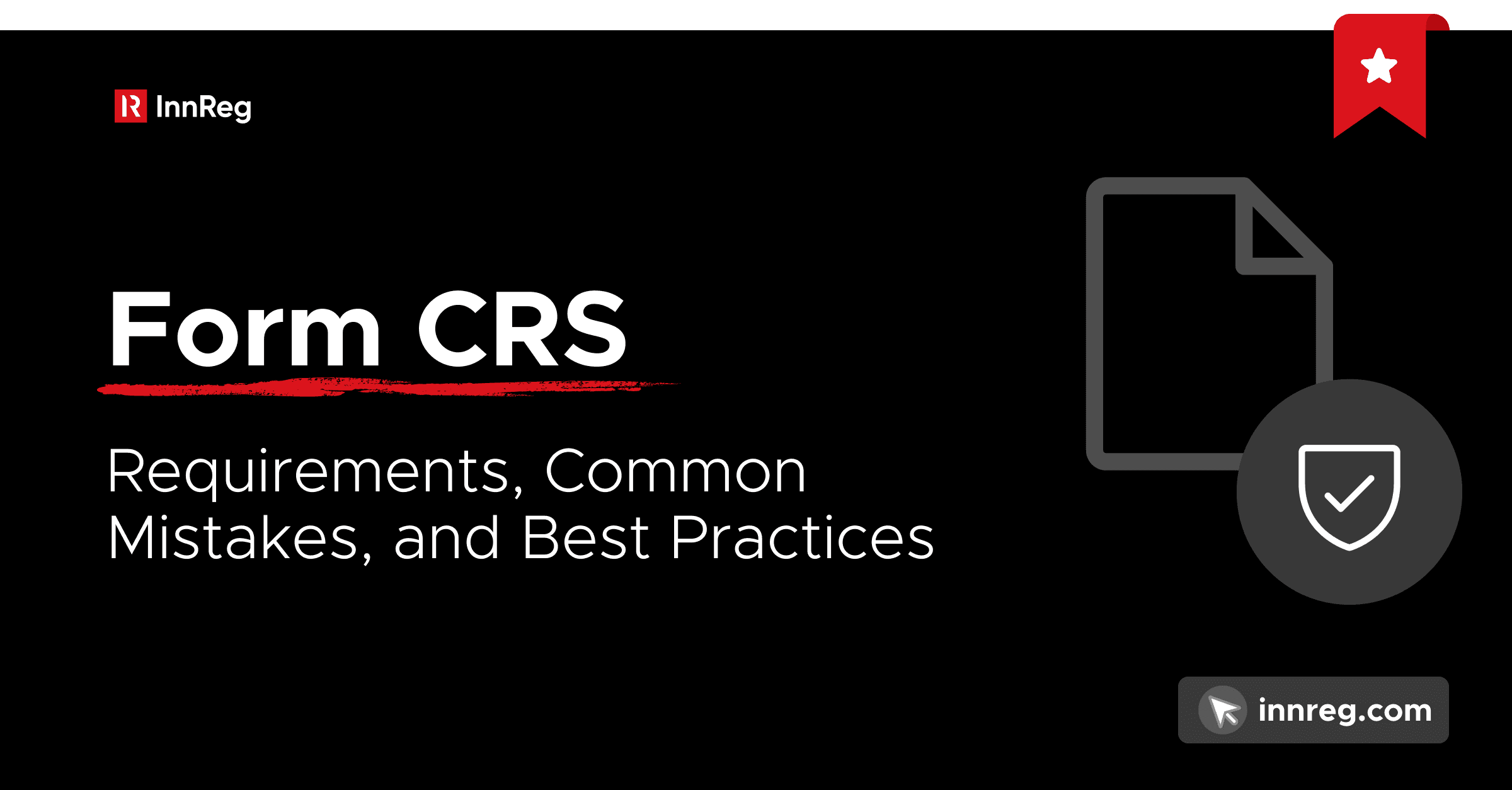 Form CRS Guide
