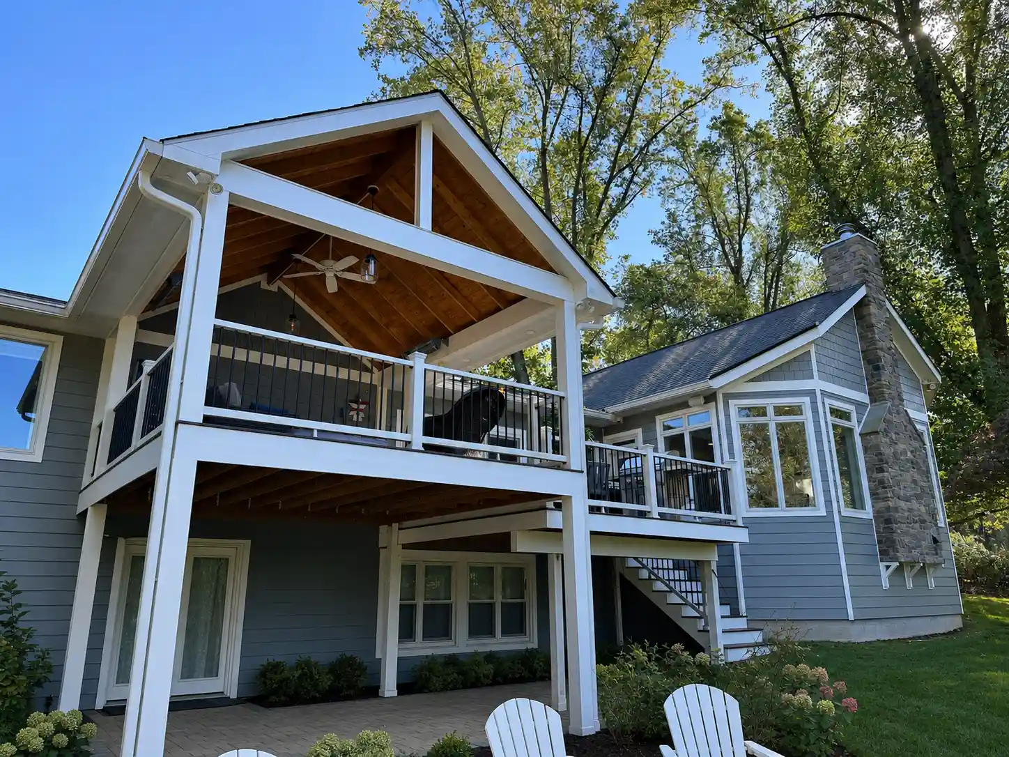 back elevation
