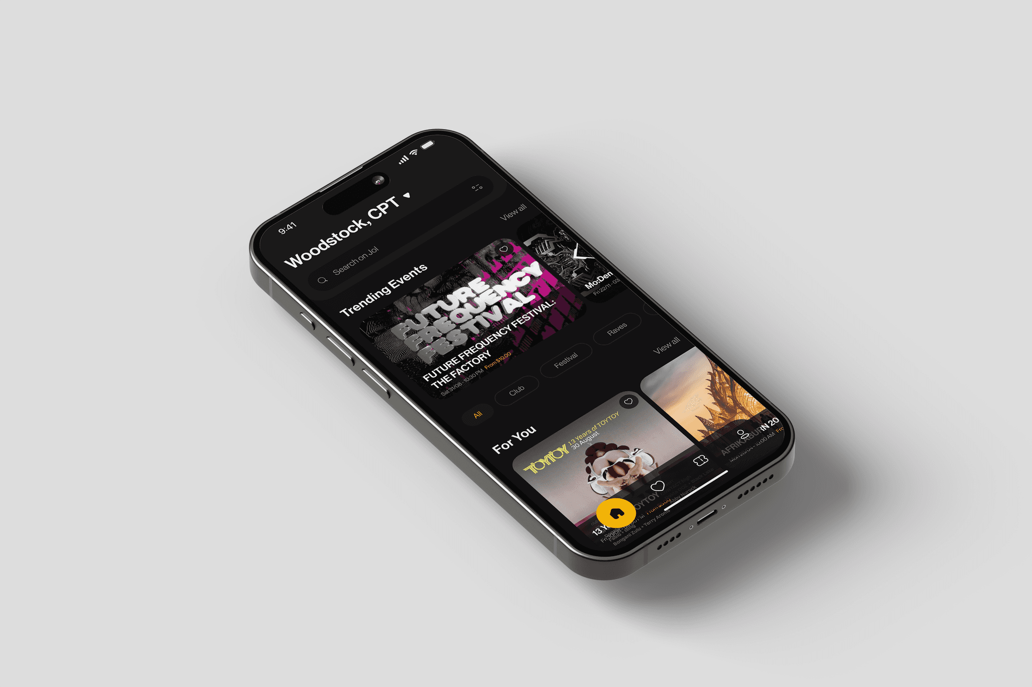 Image of an iPhone lying on a table