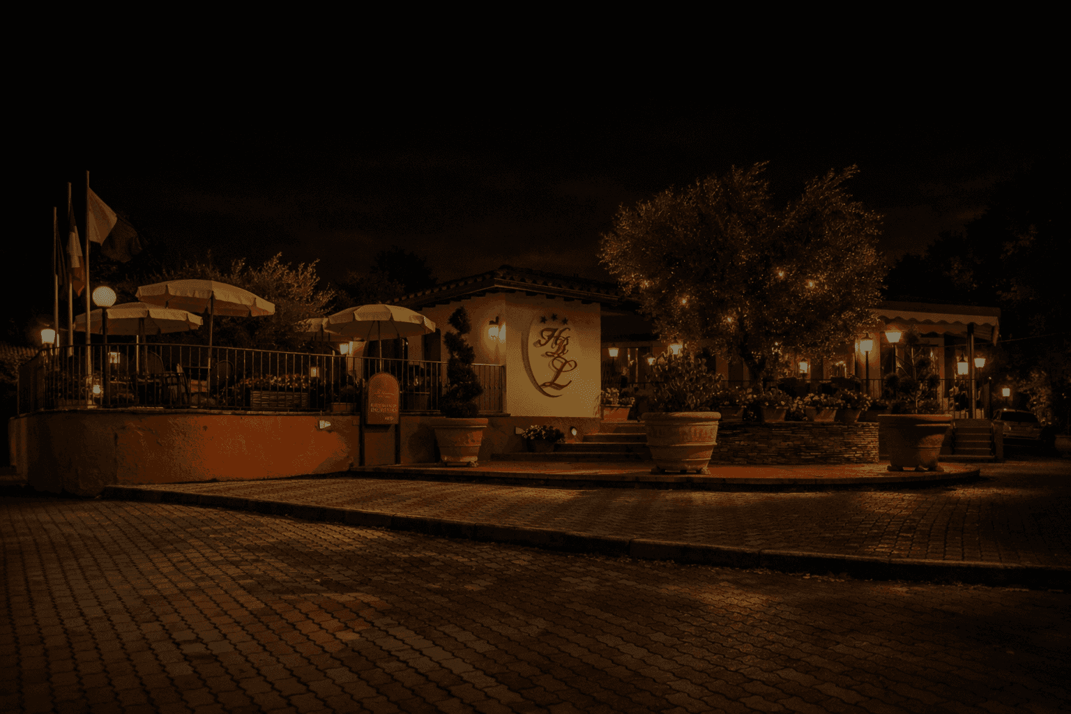 ingresso ristorante la lanterna