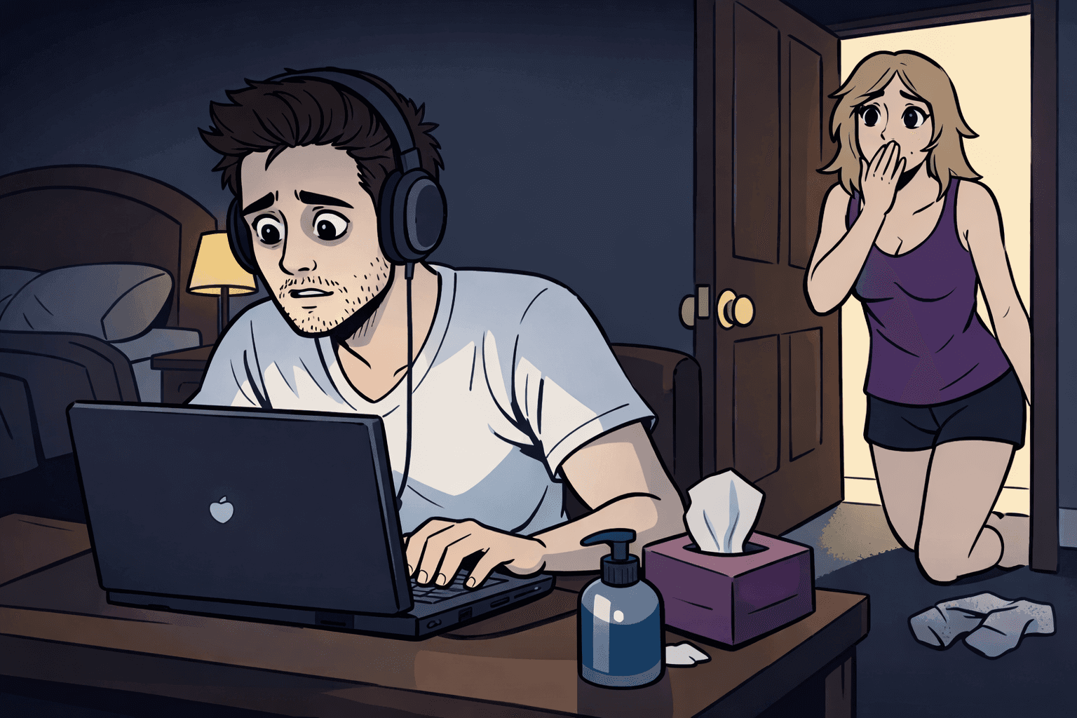 My boyfriend watches porn