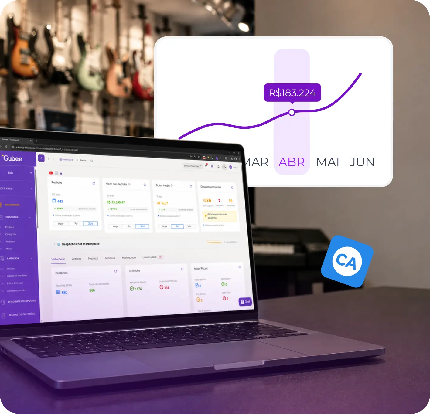 Entrega de produto Maketplace