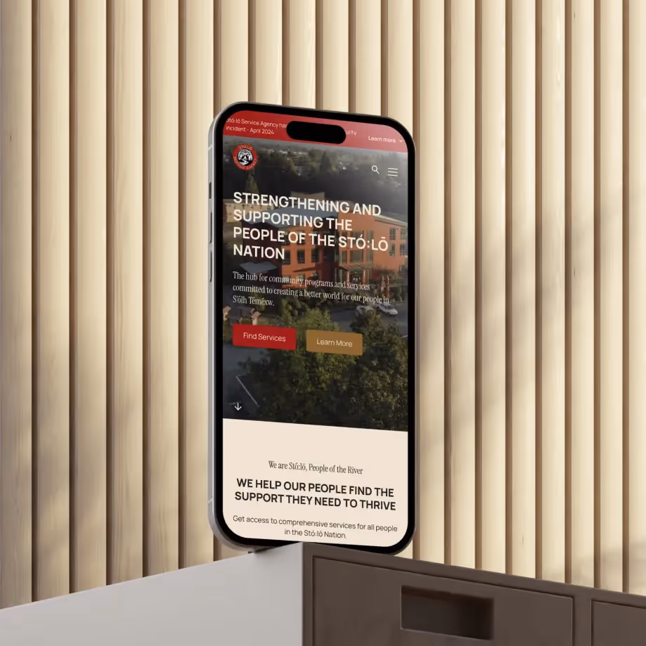Stó:lō Service Agency architectural project visual featuring structural and environmental details