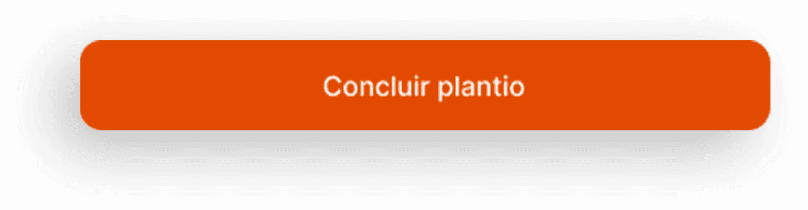 botão com texto concluir plano