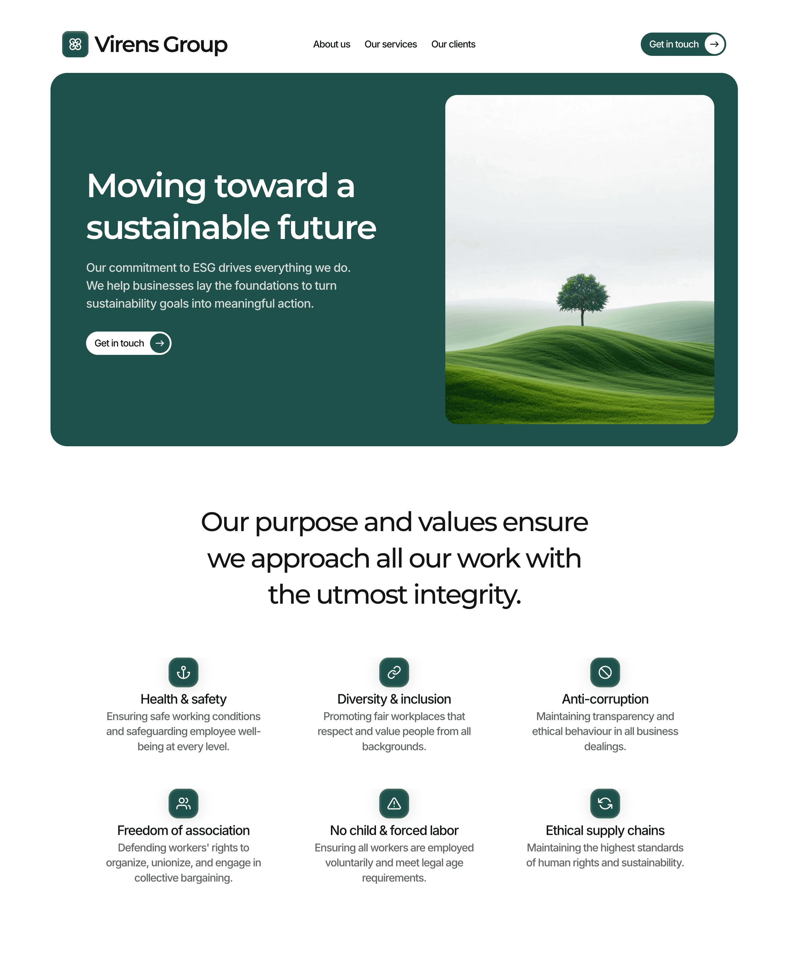 Virens Group portfolio piece