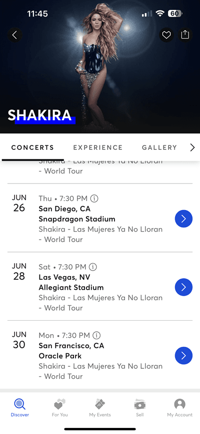 ticketmaster mobile tooltip example