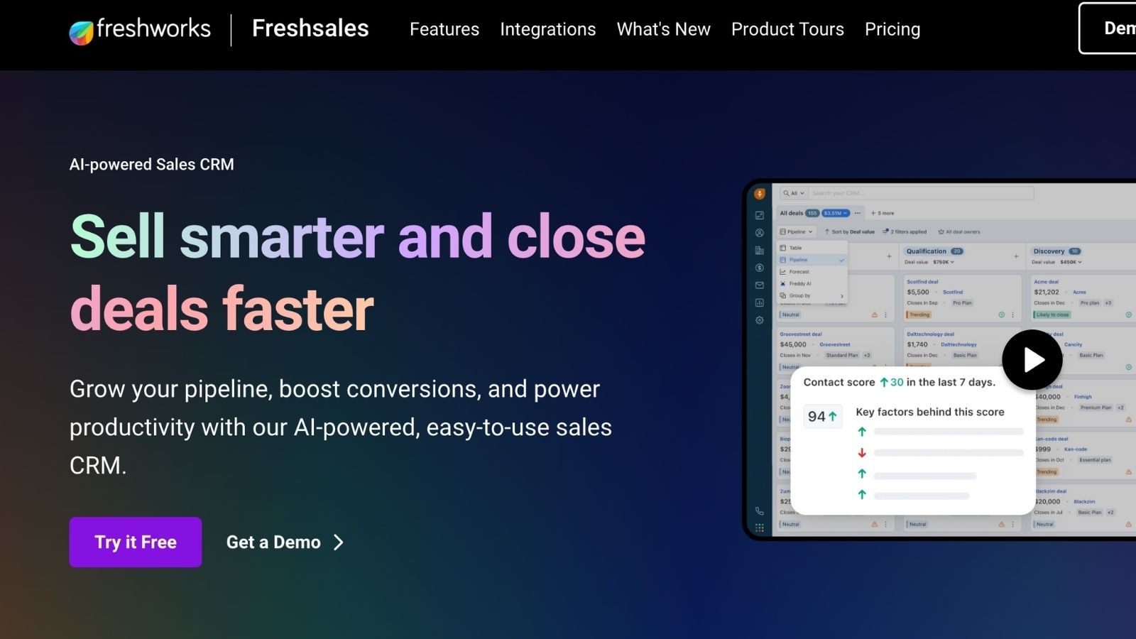 Freshsales (Freshworks CRM)