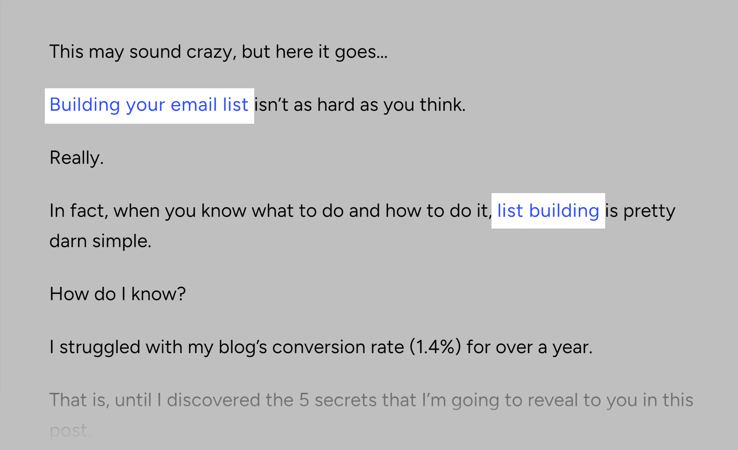 Buffer Blog – Linking other posts