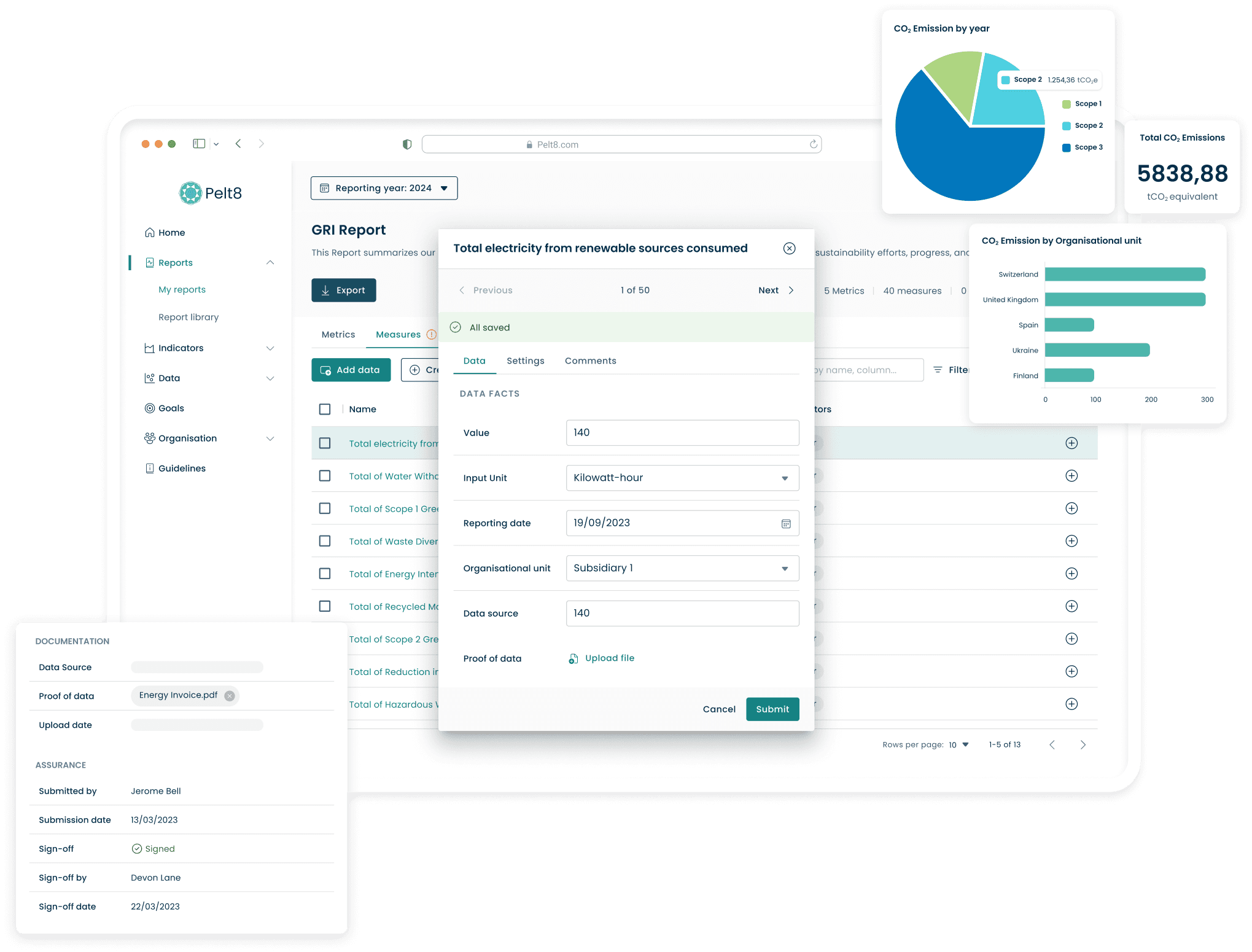 CSRD Reporting Software