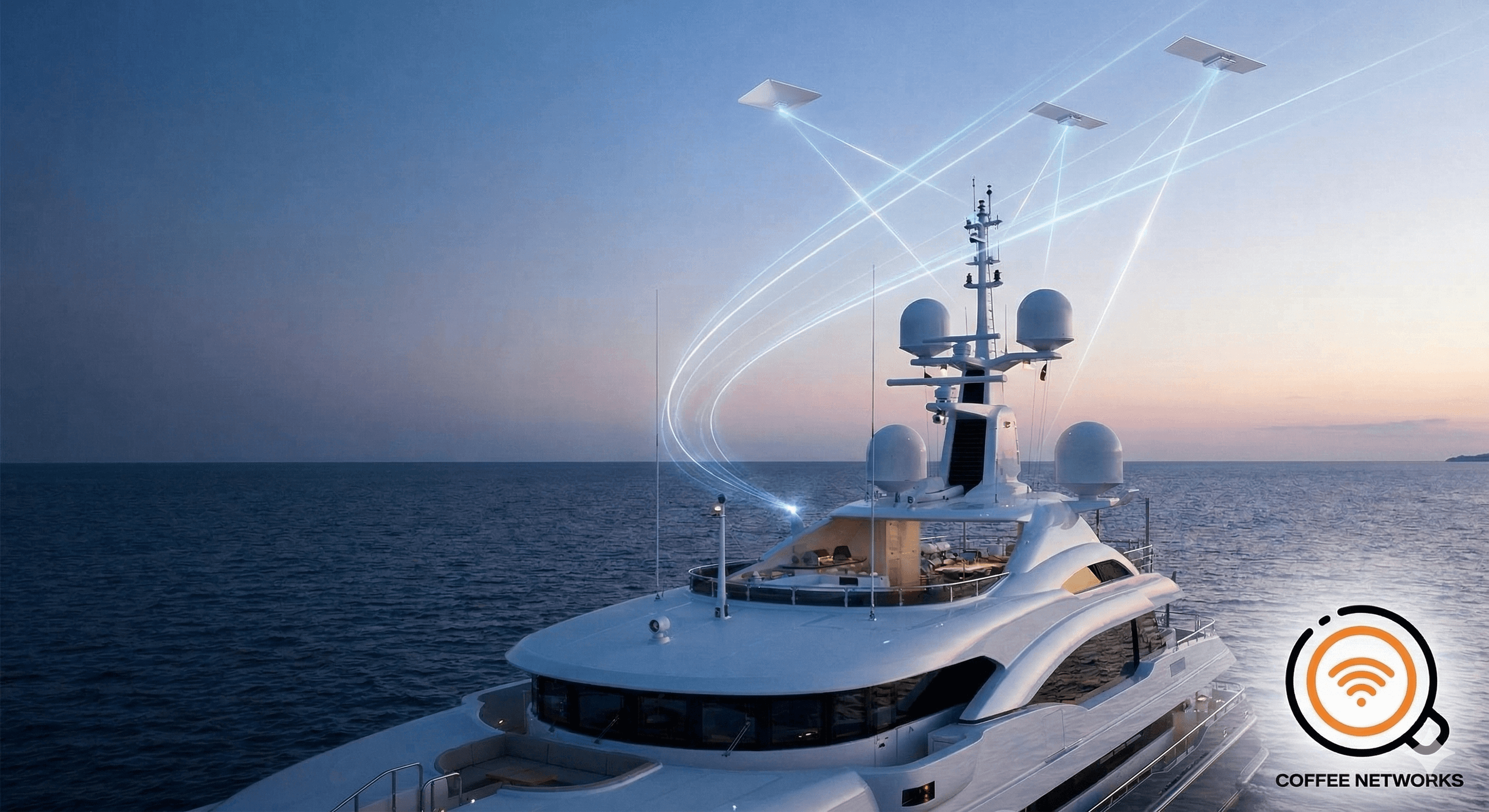 Starlink vs VSAT Super Yachts
