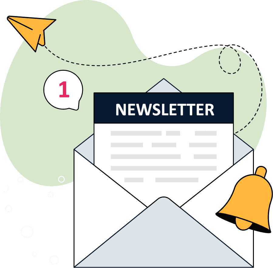 Newsletter sign up background image