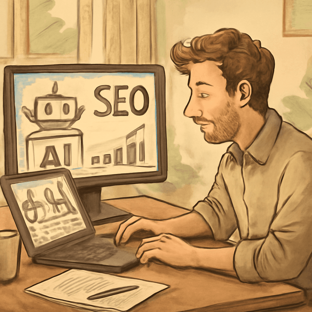 AI-generated content example showcasing SEO optimization strategies