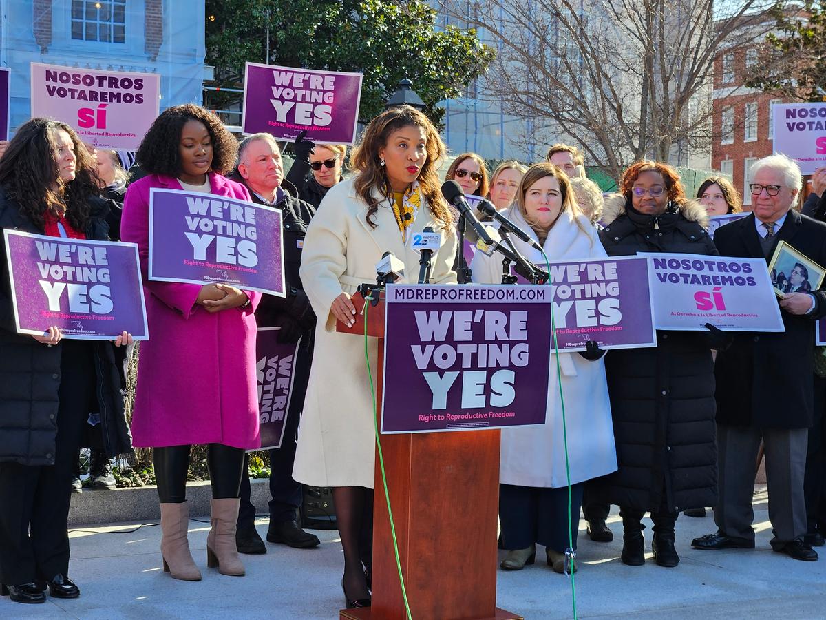 People holding rallies to inform voters on the ballot initiative