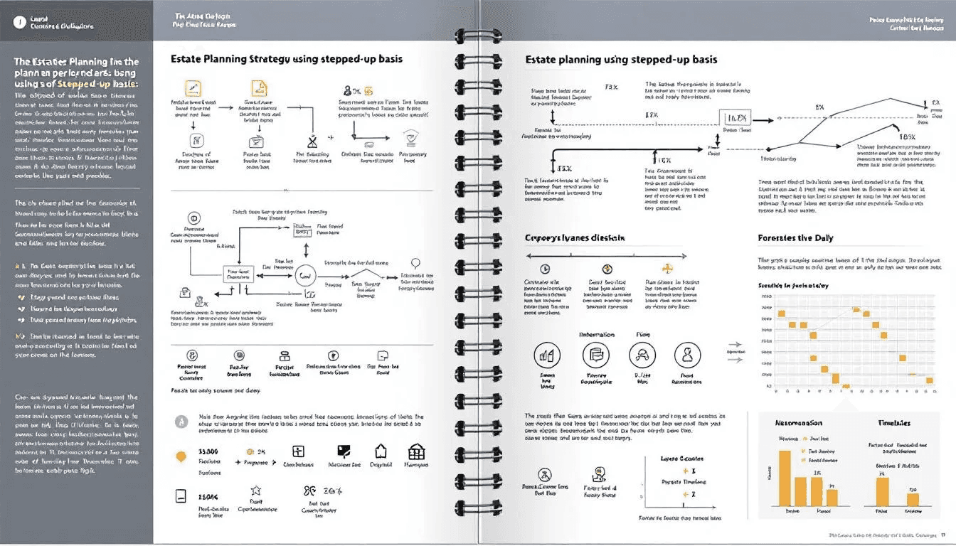Estate planning strategies using stepped-up basis.
