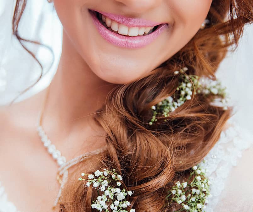 bridal, beatiful hair