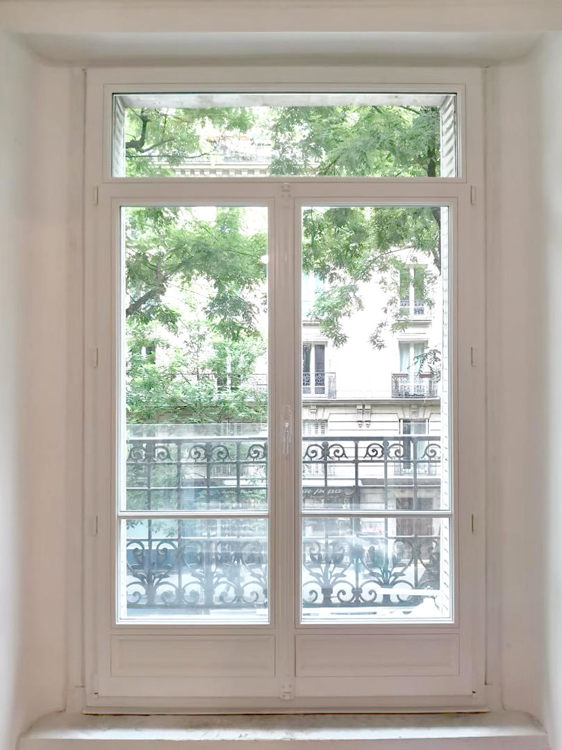 Fenetres Bois Paris mouton gueule de loup