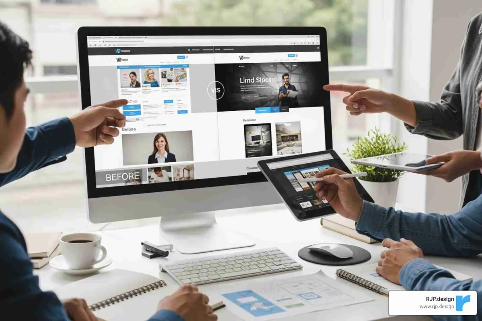 Wordpress website redesign services