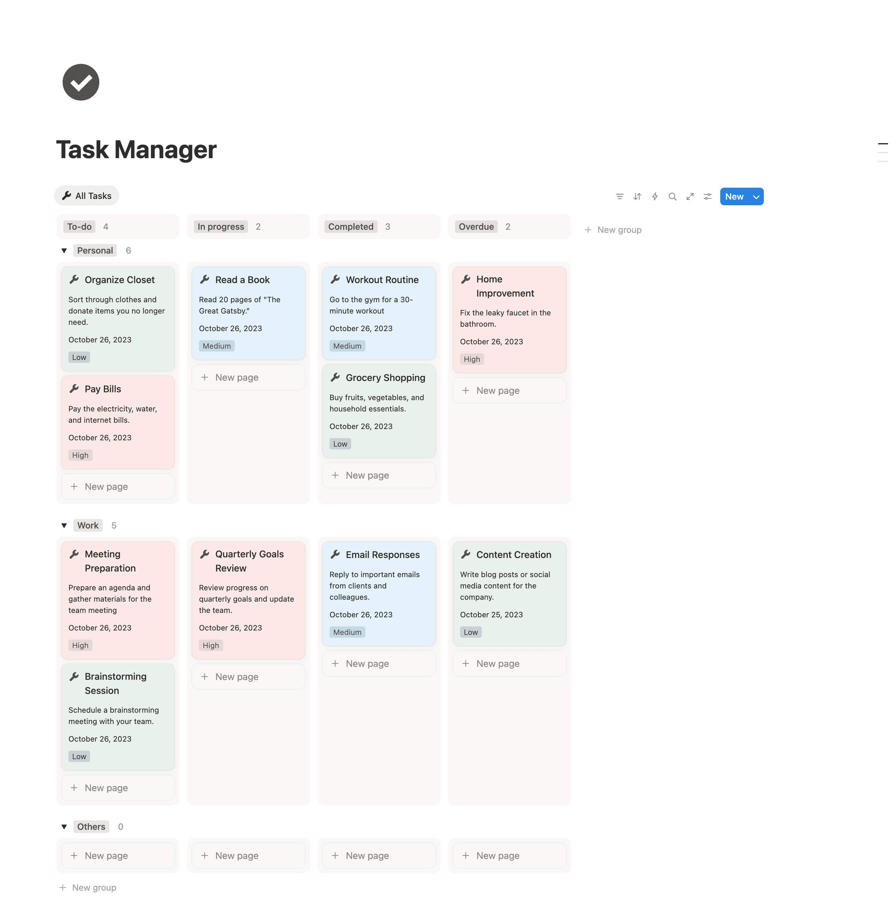 free notion templates