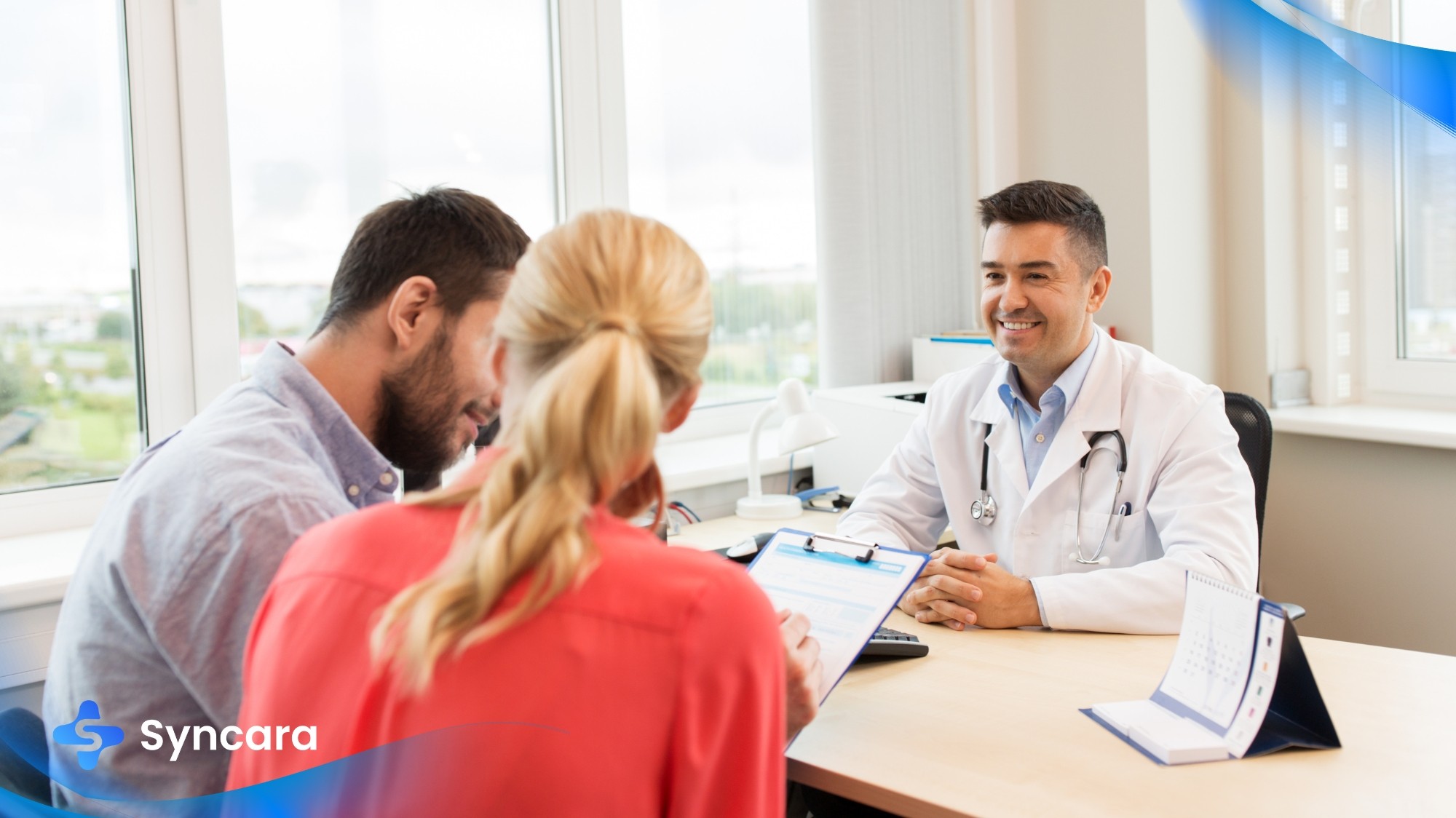 Family doctor consulting a patient in an Etobicoke clinic