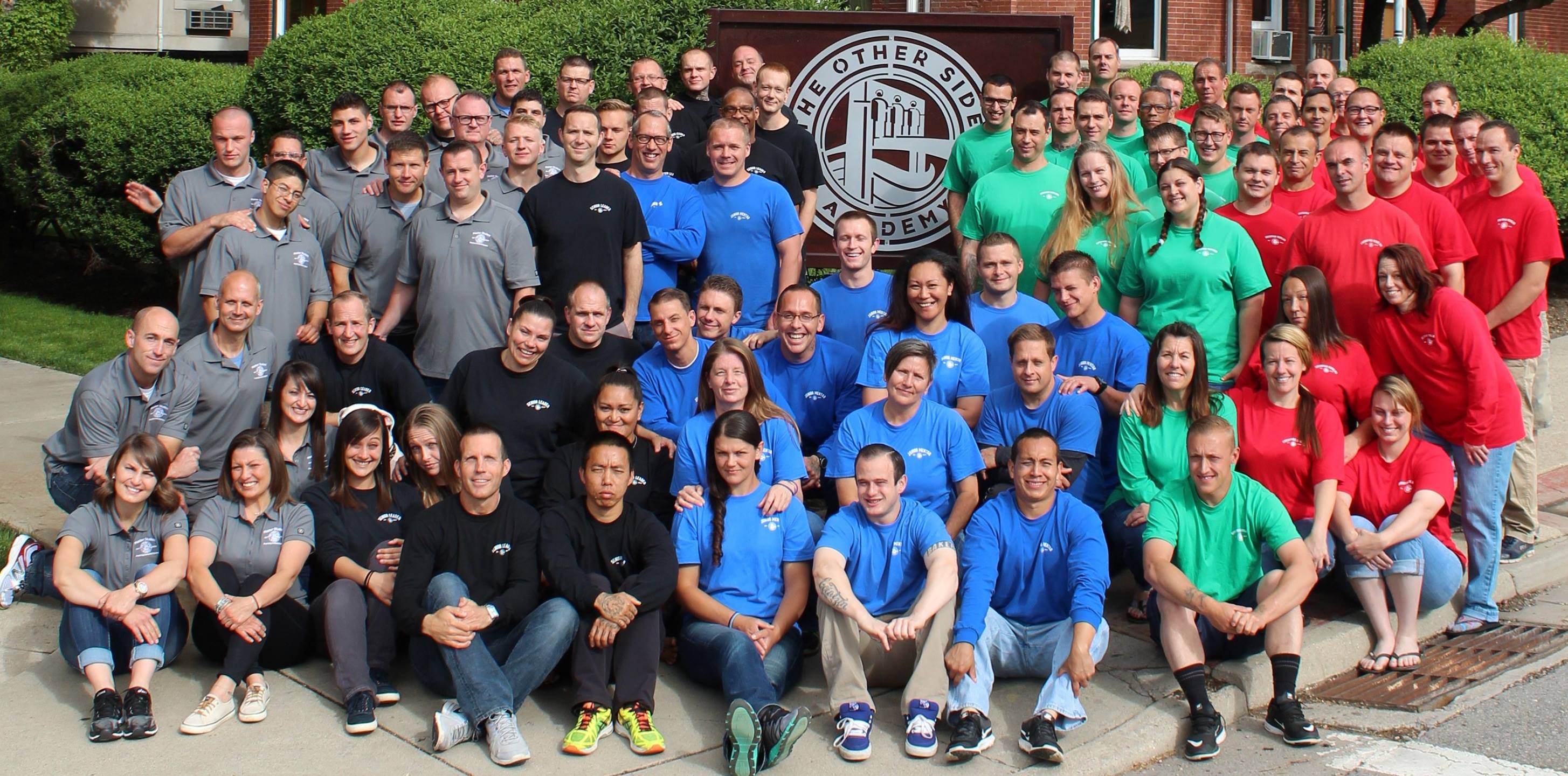 TOSA Students Outside the Office