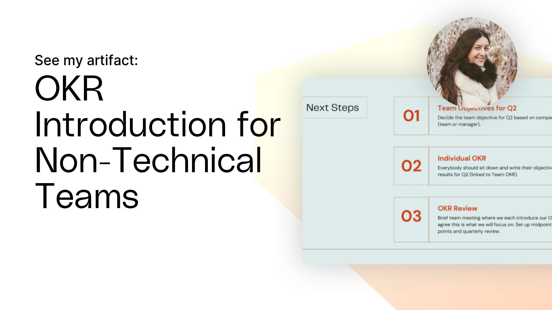 OKR Introduction for Non-Technical Teams Artifact
