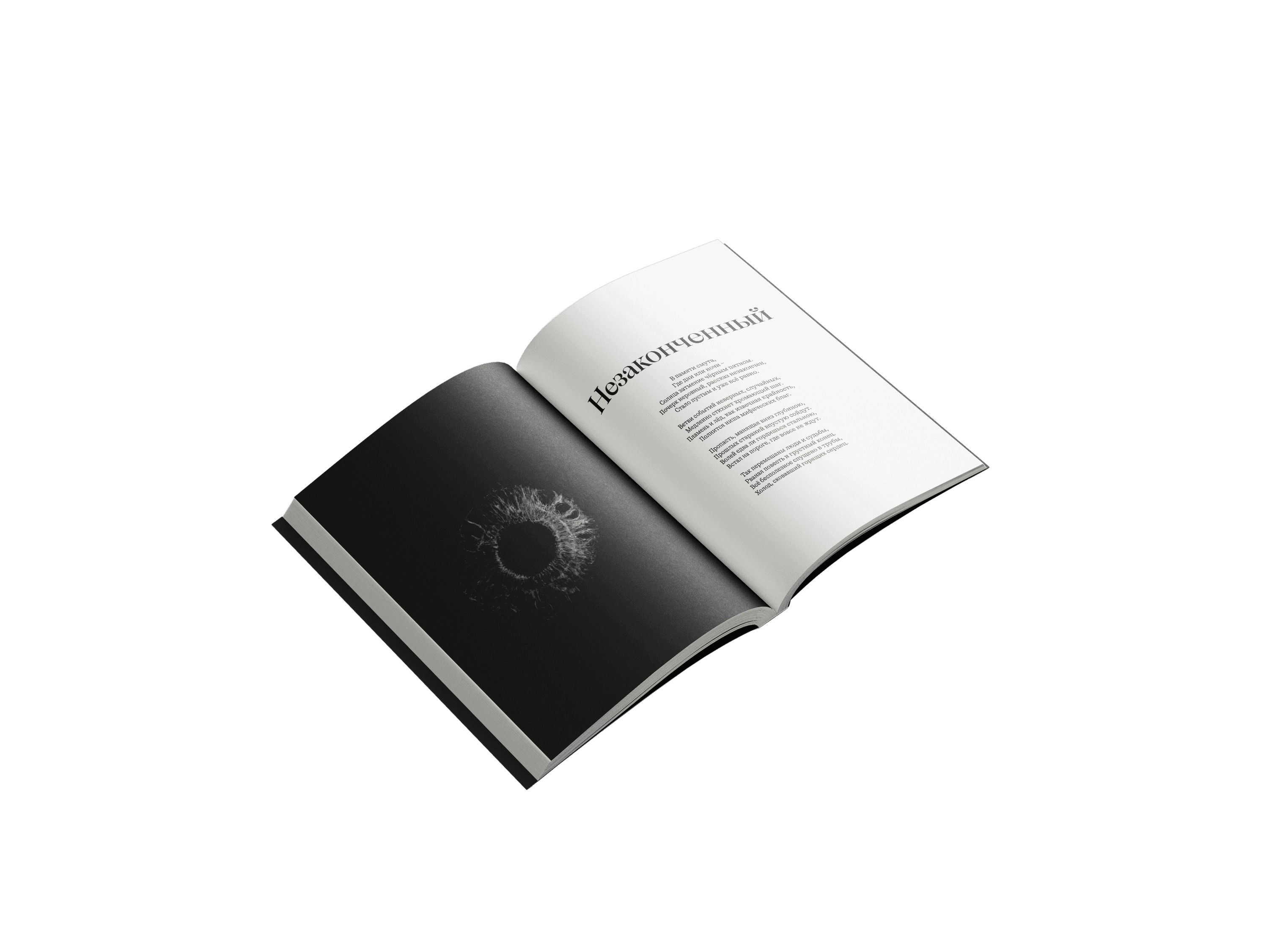 “Under a Hundred” poetry book — editorial design (4 of 11)