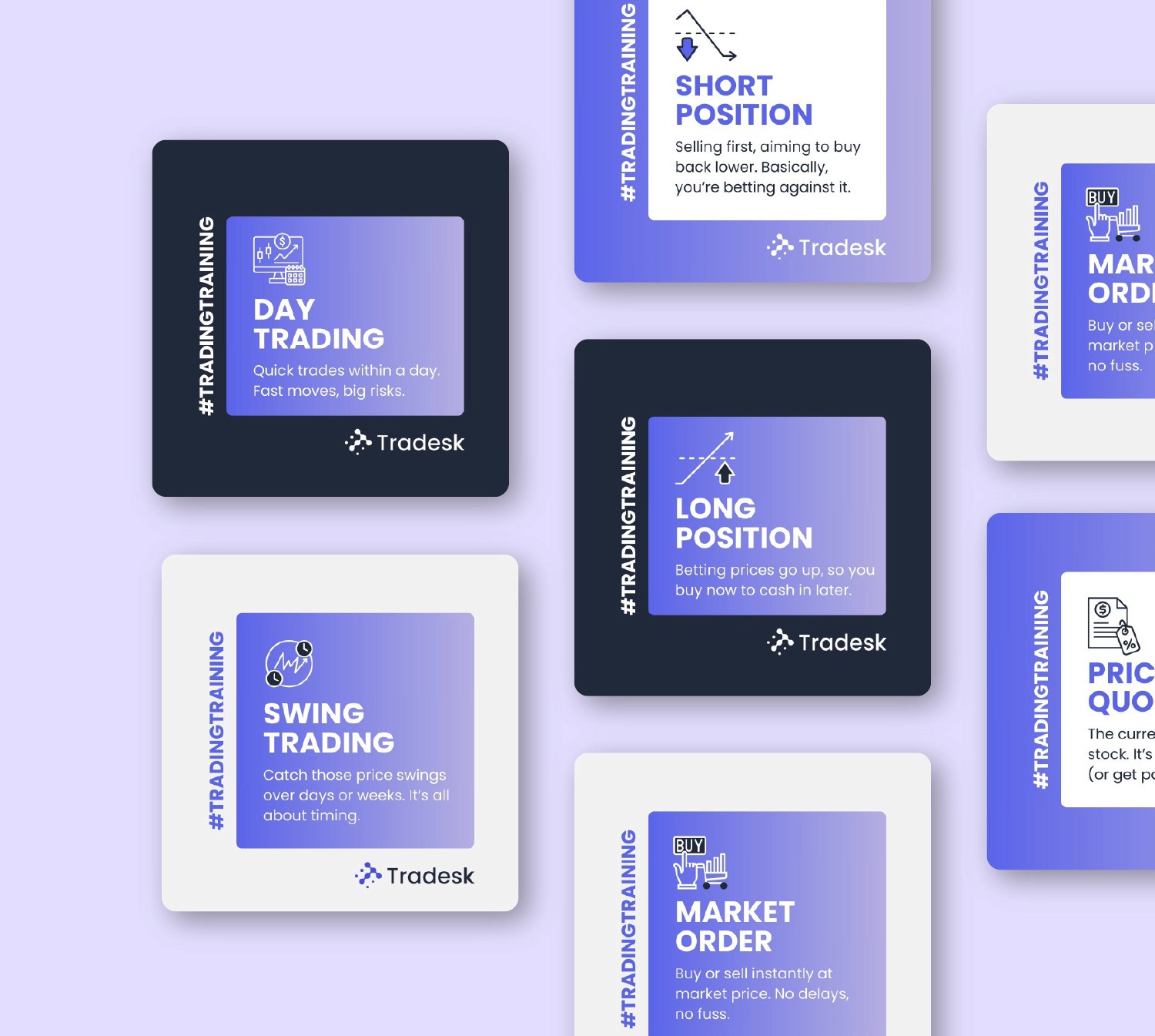 Social Post Series Tradesk