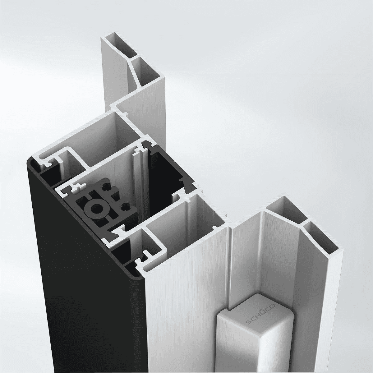 Schüco AS PD 75.HI Design Line Schnittansicht