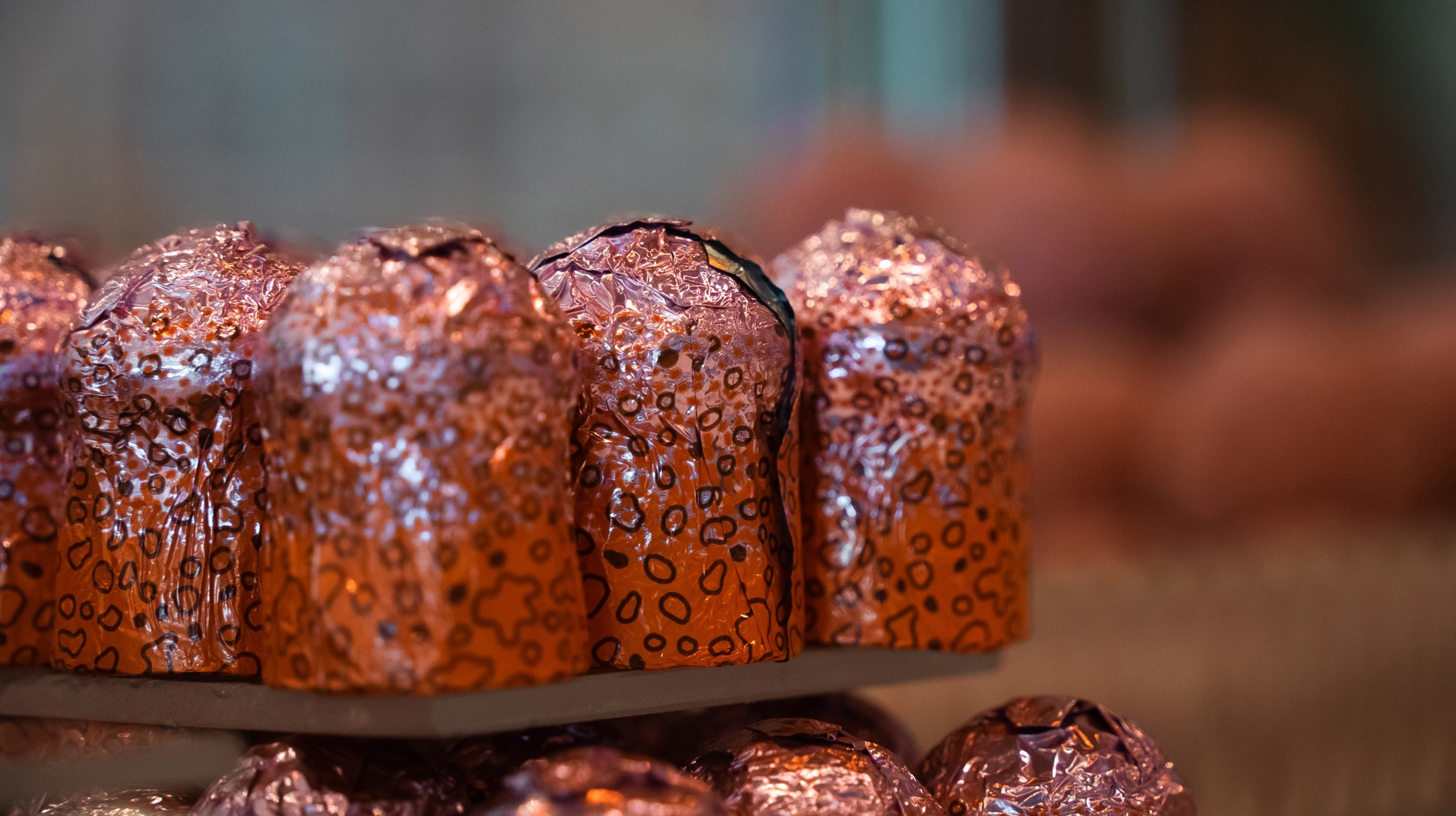 Photographie des bouchons au Marc de Champagne et chocolat.