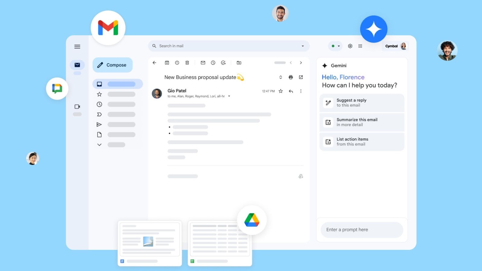 Google Workspace's integrated email and document management