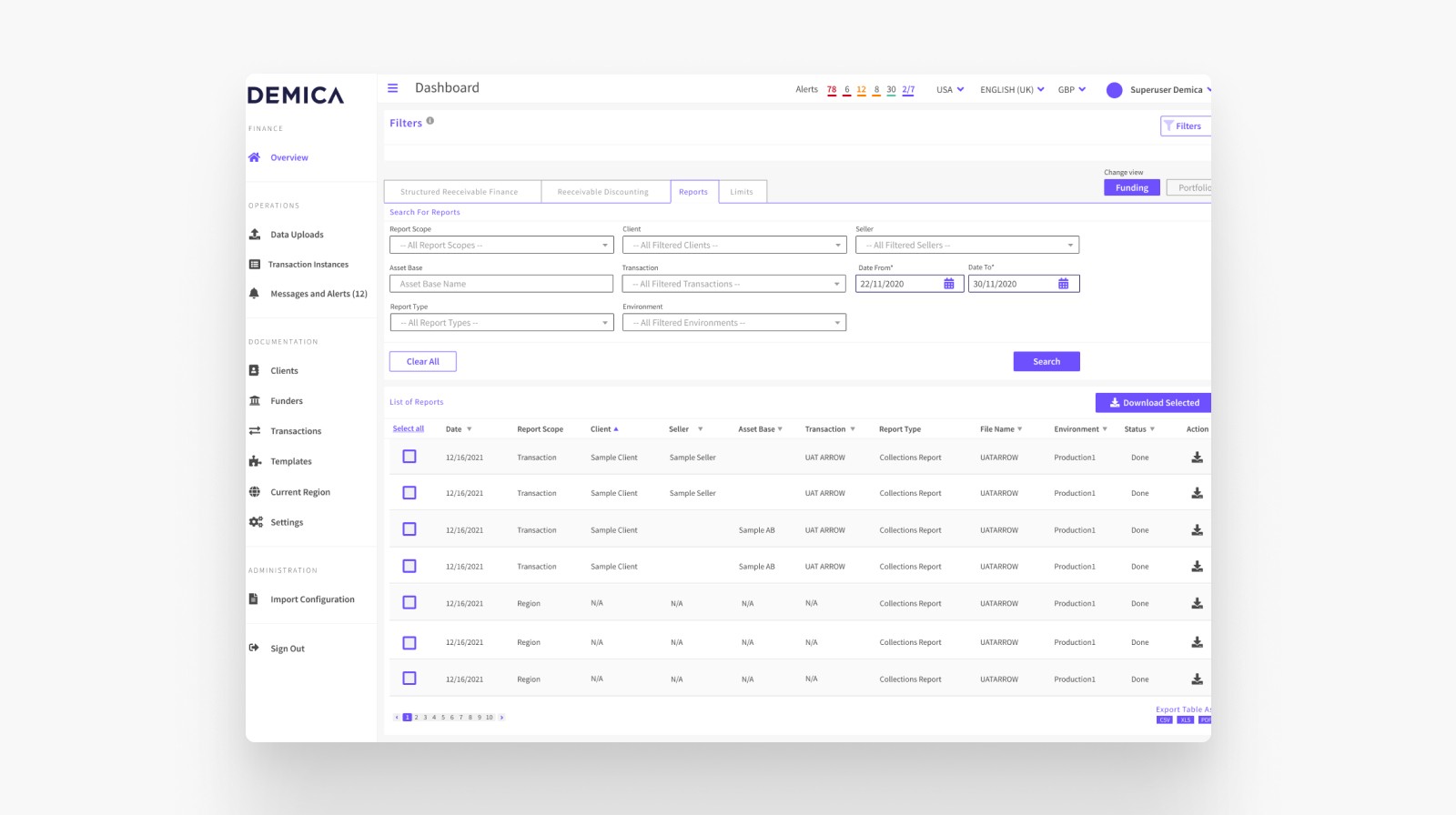 Laptop showing Bloomy UI