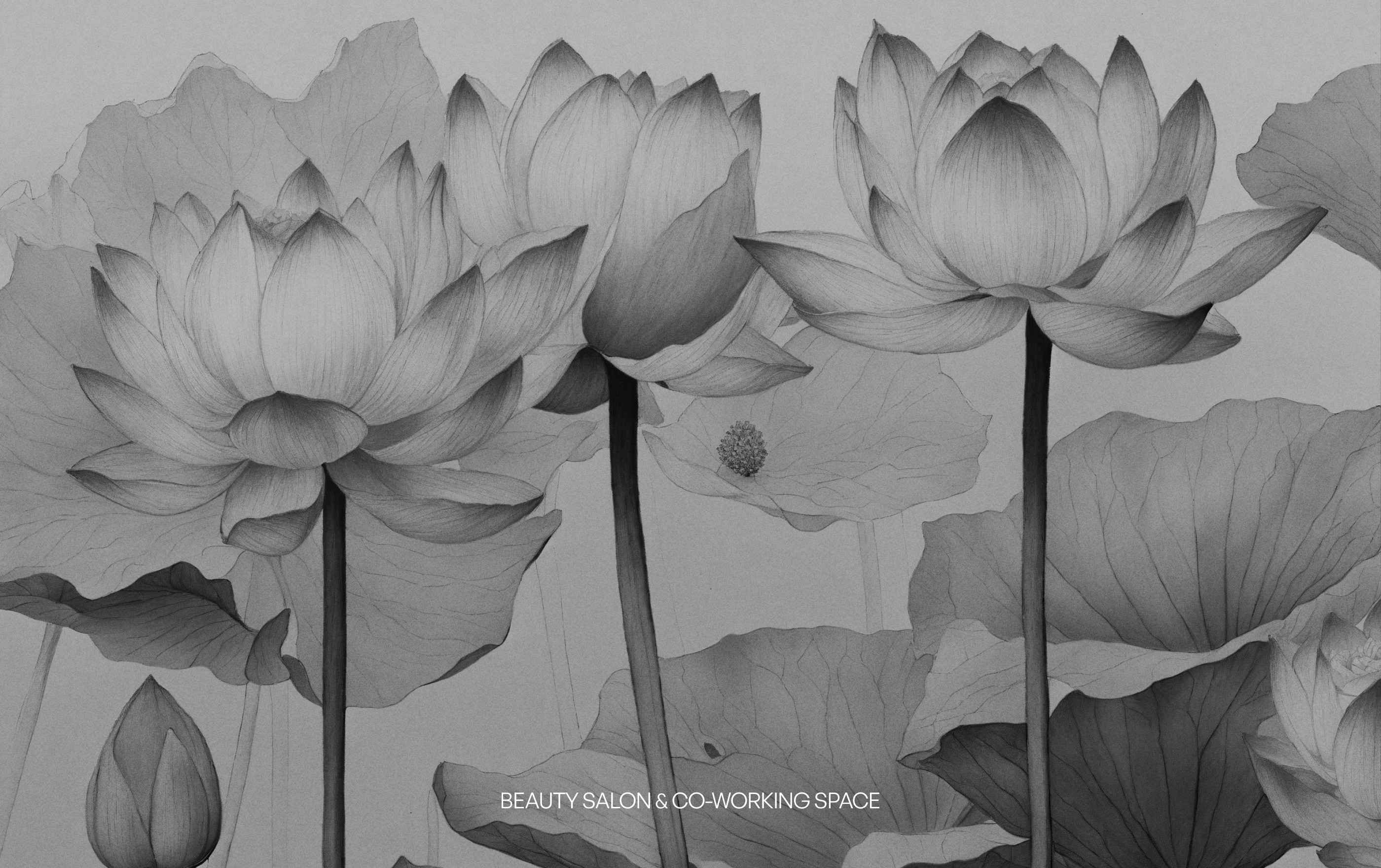 Luxury brand identity design for a beauty salon