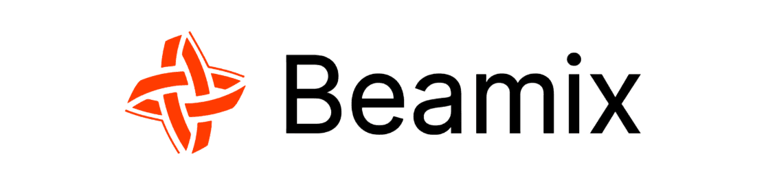 Beamix logo black