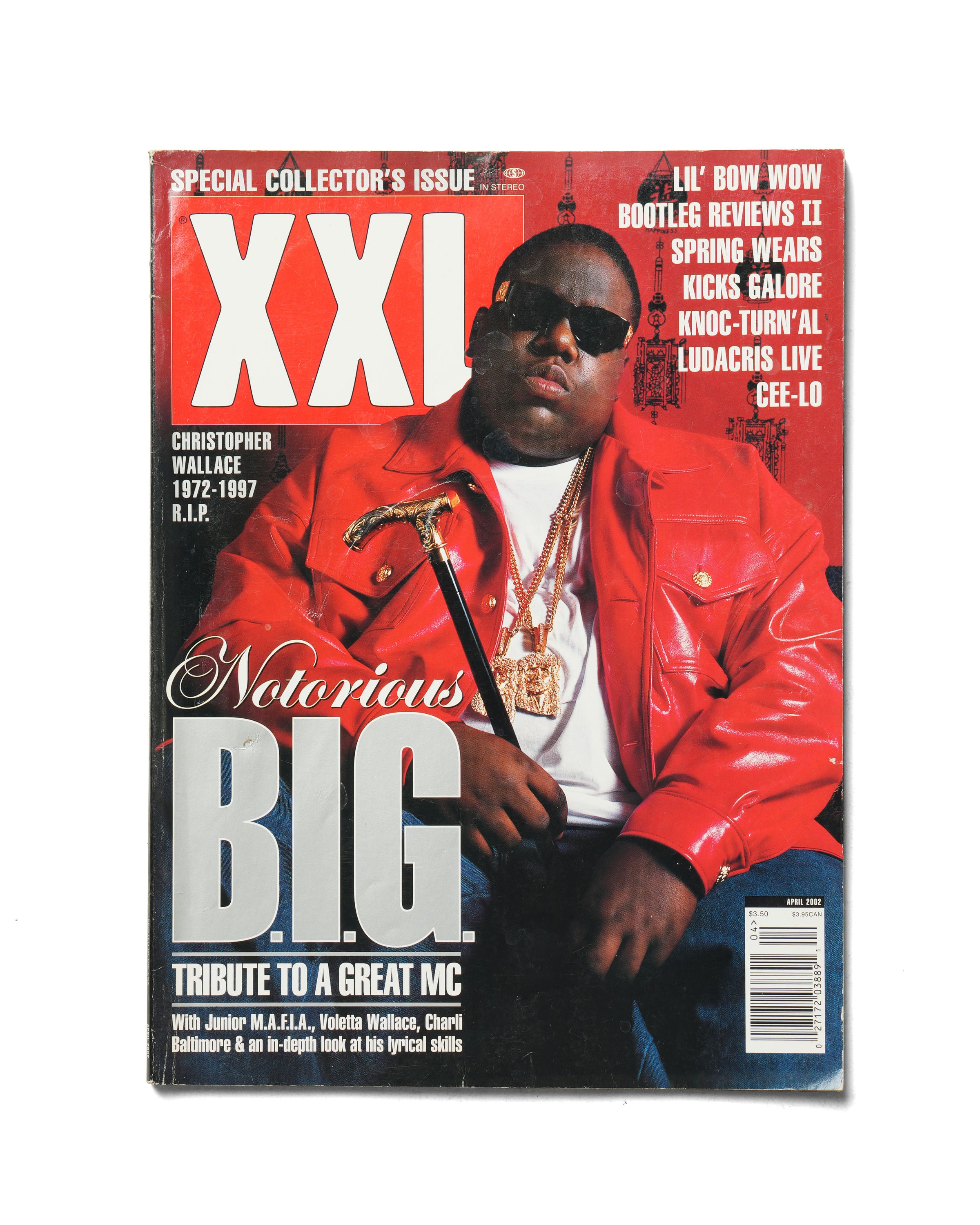 XXL - April 2002 - Front Cover